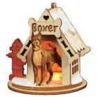 Alternate image 1 for Ginger Cottages K-9 Doghouse Boxer K9115 Ornament, Multi (#81014)