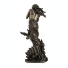 Alternate image 1 for Veronese Design Bronzed Aphrodite with Doves on Scallop Shell Statue