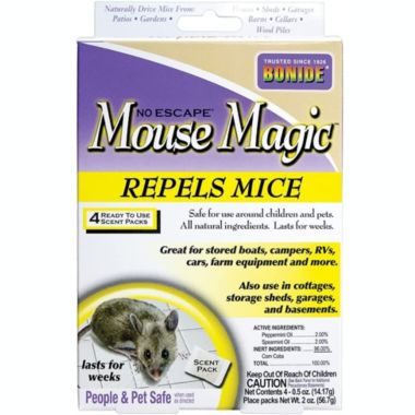 Bonide 865 4 Count Mouse Repellent, 2-Ounce. View a larger version of this product image.