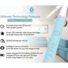 Alternate image 1 for Pursonic Whitening USB Rechargeable Sonic Toothbrush-12 Brush Heads!- 38,000 Brush Strokes Per Minute-3 Brushing Modes with 2 Minute Auto Timer (Green)