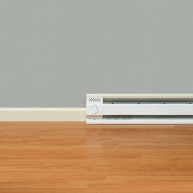 Cadet Single Pole Built-In Thermostat Kit for Electric Baseboard Heaters (Model  BTF1W), 22 Amp, White. View a larger version of this product image.