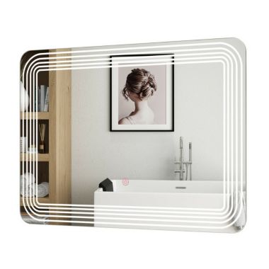 Slickblue 3 Tone LED Touch Sensor Wall Mounted Bathroom Mirror. View a larger version of this product image.