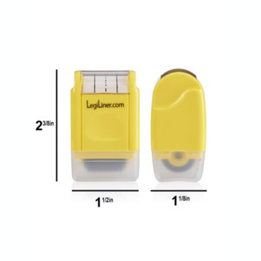 Legiliner Bundle of Yellow and Red Dashed Handwriting Line. View a larger version of this product image.