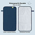 Alternate image 3 for KeaBabies Portable Diaper Changing Pad, Waterproof Foldable Baby Changing Mat, Travel Diaper Change Mat (Navy Blue)