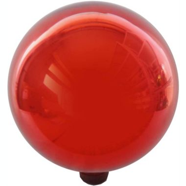 Gardener's Select GSA14BFG08 Glass Gazing Globe, Metallic Red, 10". View a larger version of this product image.