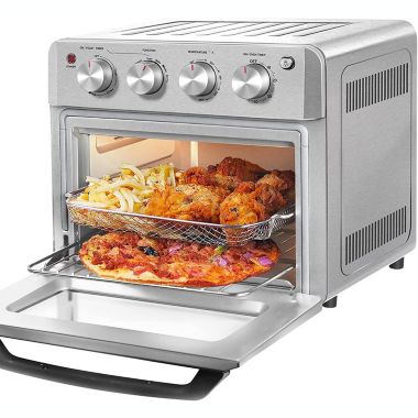 Kitcheniva Countertop Convection Toaster Air Fryer Oven Combo Stainless Steel 7-in-1 19QT. View a larger version of this product image.