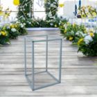 Alternate image 0 for Kitcheniva Wedding Flower Display Frame Square Arch Metal Stand 11 Pcs
