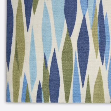 Waverly Sun N Shade SND01 Seaglass Indoor/Outdoor Area Rug 5'3" x 7'5". View a larger version of this product image.