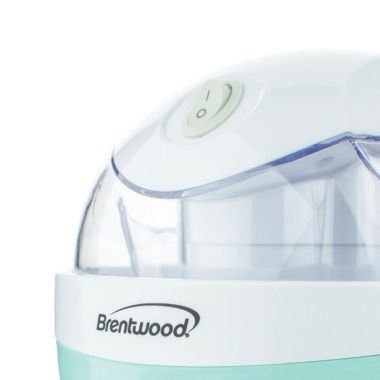Brentwood 1 Quart Ice Cream and Sorbet Maker, Frozen Yogurt, Gelato, and Custard Machine in Blue. View a larger version of this product image.
