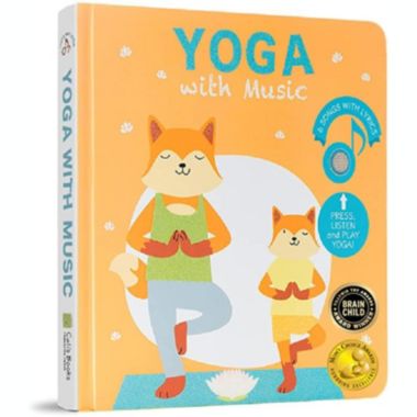 Cali's Books Yoga with Music Interactive Musical Books for Toddlers 1-3 and Babies with Yoga Poses, Songs and Fun! A Great Yoga Gift Idea for Mom, and Toddlers. Mom's Choice Award Winner. View a larger version of this product image.