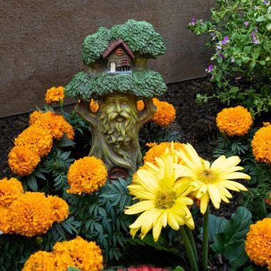 VP Home Enchanted Mystical Treehouse Solar Powered LED Outdoor Decor Garden. View a larger version of this product image.