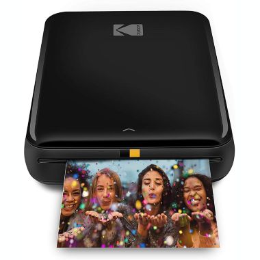 Kodak Wireless Mobile Photo Mini Printer (Black) Compatible w/ iOS & Android, NFC & Bluetooth Devices. View a larger version of this product image.