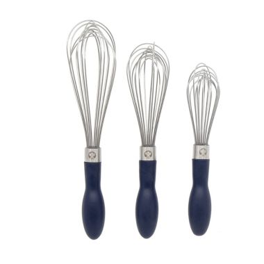 Chef Pomodoro Kitchen Whisk 3-piece Set, Stainless Steel Wire. View a larger version of this product image.