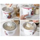 Alternate image 3 for Naruto Shippuden Ichiraku Ramen Automatic Rice Cooker & Warmer   Food Steamer for White and Brown Rice, Quinoa   Anime Manga Gifts and Collectibles   Holds 24 Ounces