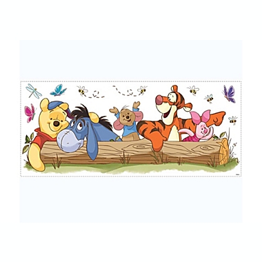 Roommates Decor Pooh and Friends Outdoor Fun Giant Wall Decals. View a larger version of this product image.