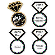Big Dot of Happiness Drink If Game - Nola Bride Squad - New Orleans Bachelorette Party Game - 24 Count