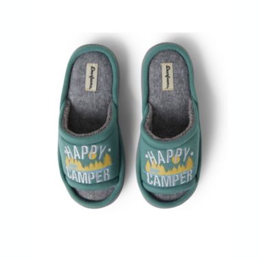 Dearfoams Kids Nox Sweatshirt Camp Slide. View a larger version of this product image.