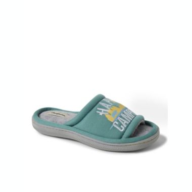 Dearfoams Kids Nox Sweatshirt Camp Slide. View a larger version of this product image.