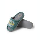 Alternate image 2 for Dearfoams Kids Nox Sweatshirt Camp Slide