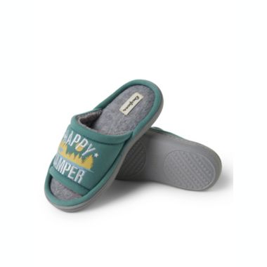 Dearfoams Kids Nox Sweatshirt Camp Slide. View a larger version of this product image.