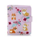 Alternate image 0 for Shagwear Pink Corgi Pattern Small Wallet