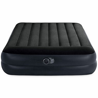 Intex Dura Beam Plus Pillow Raised Air Mattress w/ Built in Pump, Queen. View a larger version of this product image.