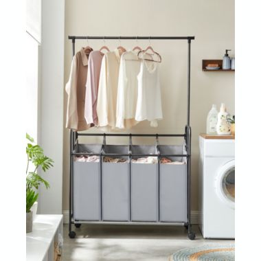 BreeBe Hanging Bar Laundry Cart. View a larger version of this product image.