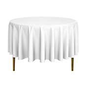 Lann&#39;s Linens - Round Premium Tablecloth for Wedding / Banquet / Restaurant - Polyester Fabric Table Cloth