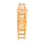 Alternate image 3 for Inq Boutique 6-layer Portable Bamboo Splint Multi-function Shoe Rack Wood Color RT