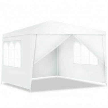Costway 10 x 10 Feet Outdoor Side Walls Canopy Tent. View a larger version of this product image.