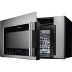 Alternate image 1 for 1.8 Cu. Ft. Stainless 2-in-1 Convection Over-the-Range Microwave