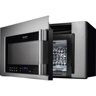 1.8 Cu. Ft. Stainless 2-in-1 Convection Over-the-Range Microwave. View a larger version of this product image.