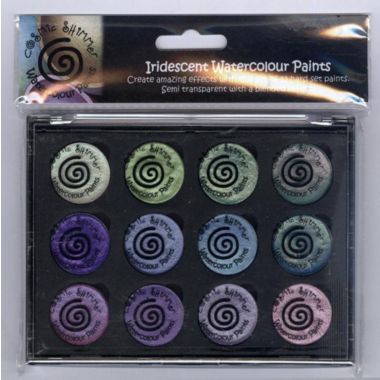 Cosmic Shimmer Iridescent Watercolour Pallet set Summer Garden. View a larger version of this product image.
