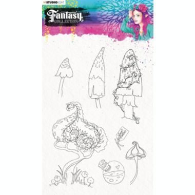 Studio Light Stamp A5 Element Fantasy Collection 30 nr477 | Bed Bath &  Beyond