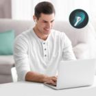 Alternate image 3 for Letsfit Wireless Waterproof Earbuds - Touch Control TWS - T13 - White