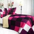 Alternate image 0 for Blancho Bedding Series Brand New Vermicelli-Quilted Patchwork Quilt Set Full/Queen