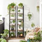 Alternate image 3 for BreeBe Industrial Brown 6 Layers Storage Shelf Unit