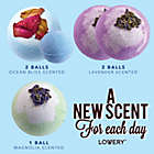 Alternate image 3 for Lovery Bath Bombs Gift Set - 17 Large Bath Fizzies with Shea and Coco Butter