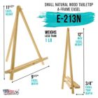 Alternate image 2 for U.S. Art Supply 14-Piece Artist Painting Set with 6 Vivid Oil Paint Colors, 12" Easel, 2 Canvas Panels, 3 Brushes, Wood Painting Palette - Fun Children Kids School, Students, Beginners Starter Kit