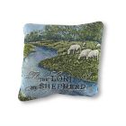 Alternate image 0 for Manual Woven Tapestry The Lord is My Shepherd Decorative Throw Pillow 17in.