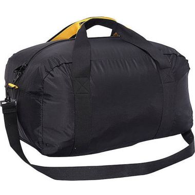 A.SAKS Lightweight Foldable Duffel Bags Black. View a larger version of this product image.