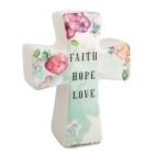 Alternate image 0 for Faith Hope Love Blessings Cross 4.5 Inch