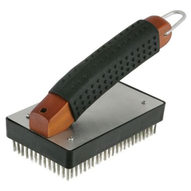 Mr. Bar-B-Q Oversized Grill Brush with Silver Stainless Steel Bristles 06367Y. View a larger version of this product image.
