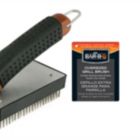 Alternate image 1 for Mr. Bar-B-Q Oversized Grill Brush with Silver Stainless Steel Bristles 06367Y