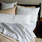 Alternate image 2 for 100% French Linen Pillowcase Set - Standard - Putty Heather   Bokser Home
