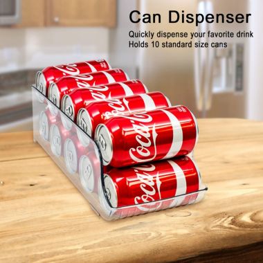 Stock Preferred Refrigerator Organizer Bins Set Fridge & Pantry Clear Stackable Storage 6 Pcs. View a larger version of this product image.