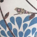 Alternate image 1 for Accent Plus Metal Oval Frame Stool with Birds