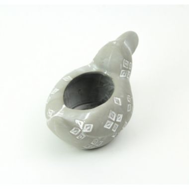 Napco Imports Southwestern Style Gray Terracotta Toucan Planter Pot 4.75 Inches High. View a larger version of this product image.