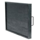 Alternate image 1 for Elegant Designs Decorative Wood Serving Tray with Handles, 15.50" x 12", "Home of the Brave"