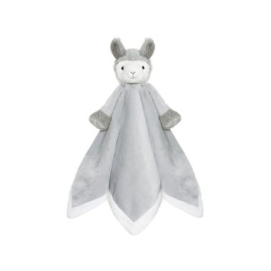Teddykompaniet Grey Llama Security Blanket, Soft Plush. View a larger version of this product image.